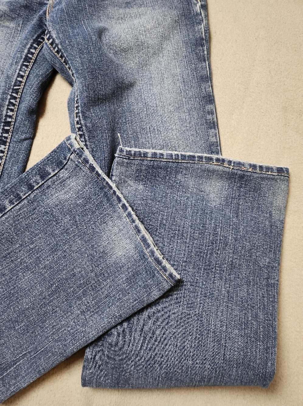 Silver Jeans Women’s Low Rise Bootcut Blue Denim Jeans Sz 27 - Picture 7 of 15